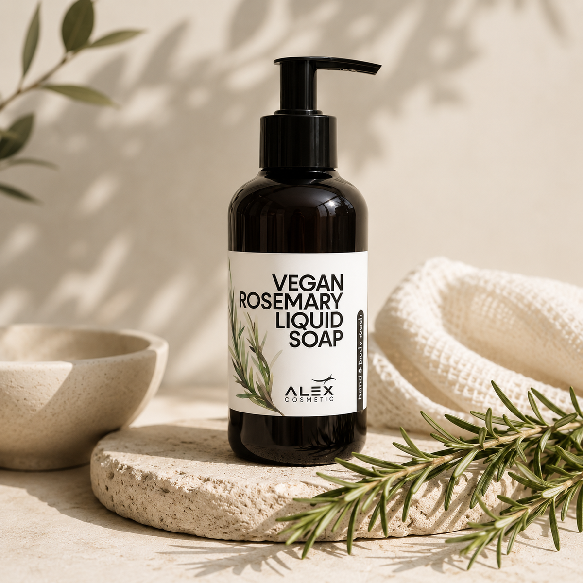 VEGAN ROSEMARY LIQUID SOAP